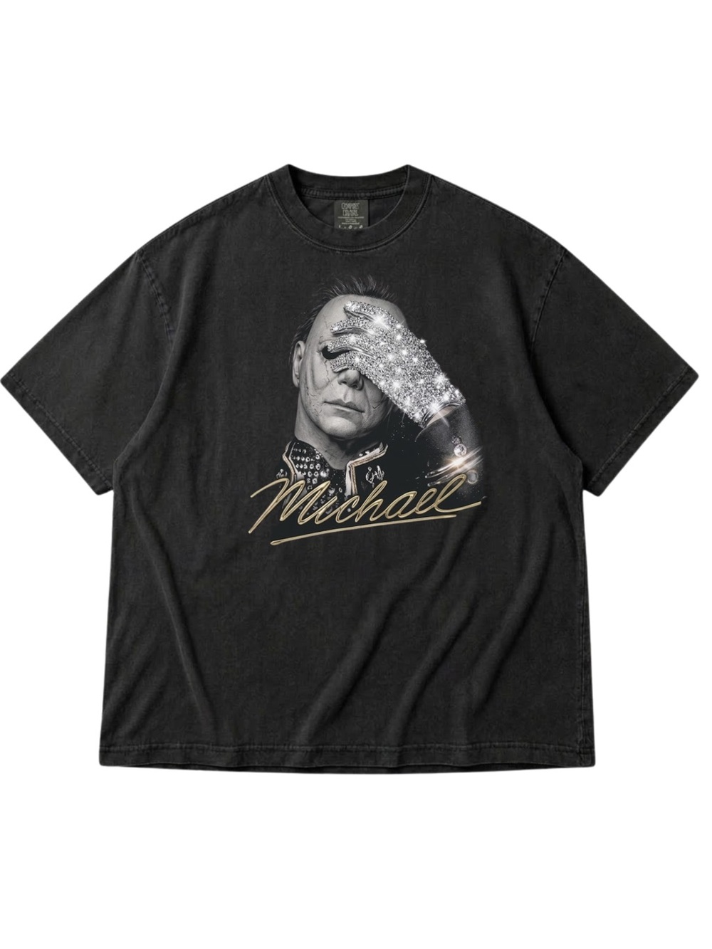 Comfort Colors Black Michael Graphic Short Sleeve Tee